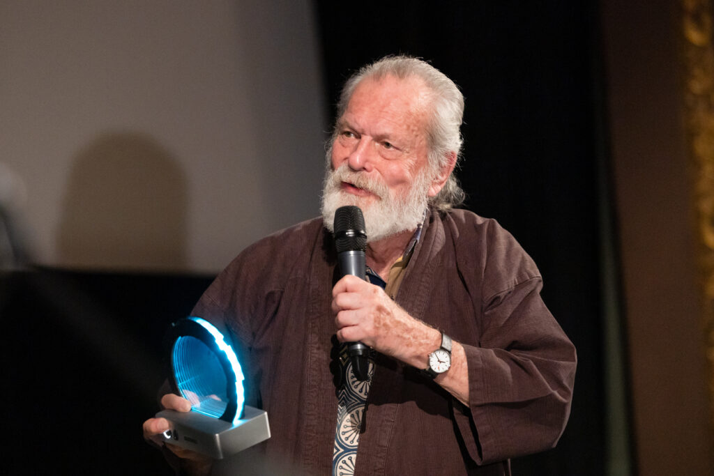 Terry Gilliam na zahájení Future Gate Festivalu