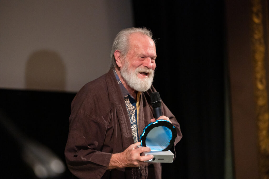 Terry Gilliam na zahájení Future Gate Festivalu