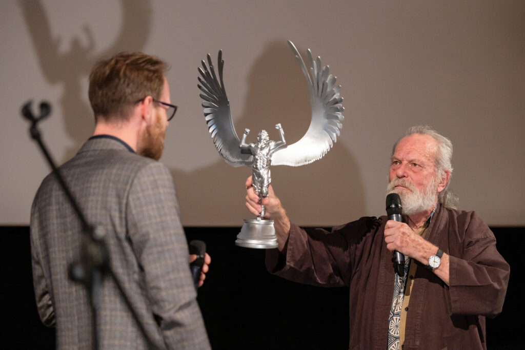 Terry Gilliam na zahájení Future Gate Festivalu