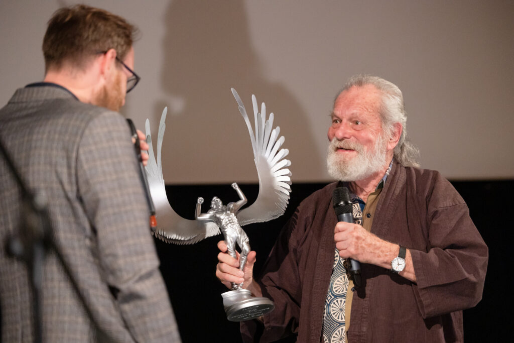 Terry Gilliam na zahájení Future Gate Festivalu