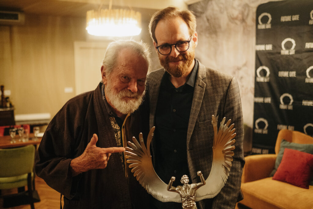 Terry Gilliam na zahájení Future Gate Festivalu