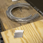 Aluminium parts of the Future Gate awards, CNC-milled at PrusaLab Aluminium parts of the Future Gate awards, CNC-milled at PrusaLab